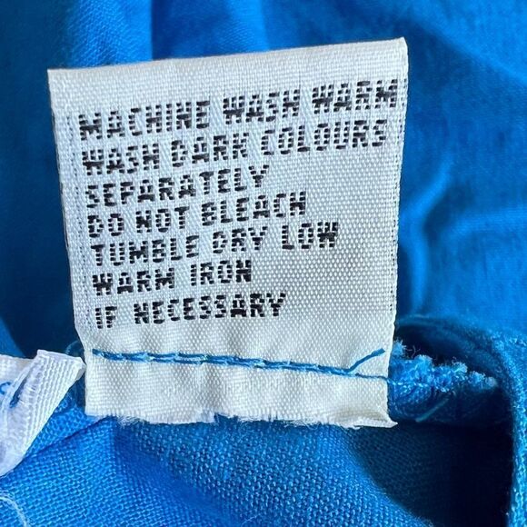 Diane Von Furstenberg Sport Vintage Cotton Short Jumper Size L - Picture 7 of 7